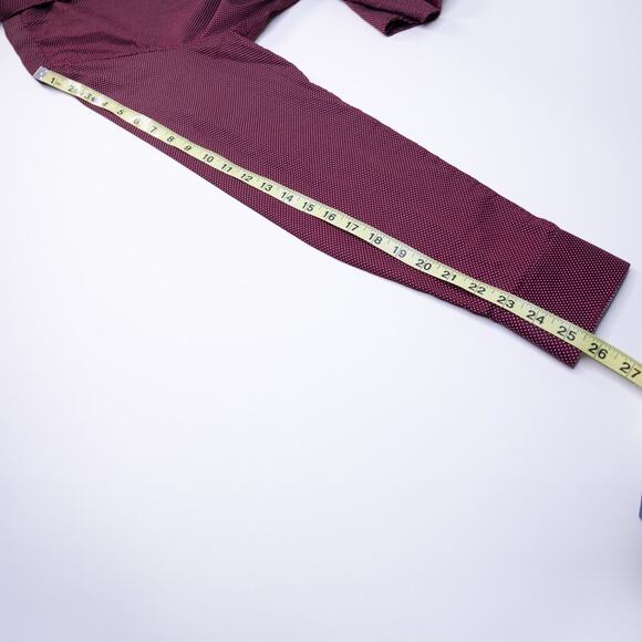 Denim & Flower by Ricky Singh Red with White Poka Dots Shirt in Medium - Picture 10 of 10